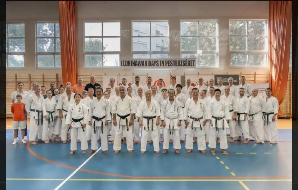 Teilnehmende der zweiten Okinawan Days in Budapest