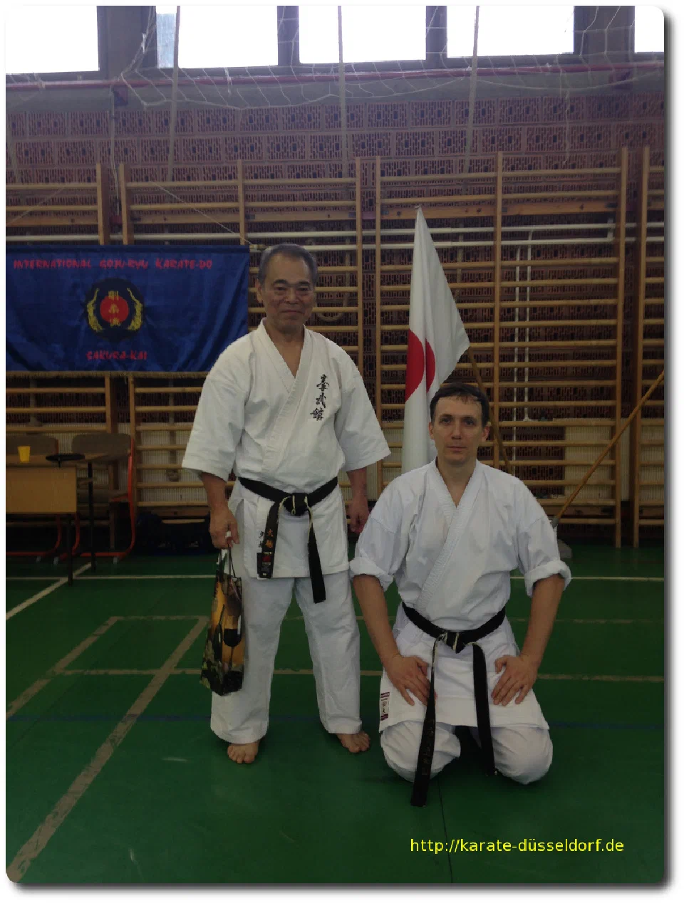 Goju-Ryu Karate-Lehrgang mit Hanshi Yoshio Kuba