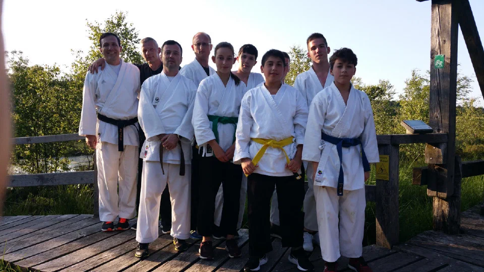 Sakura-Kai Gruppe während eines Ausflugs beim Sommercamp 2019