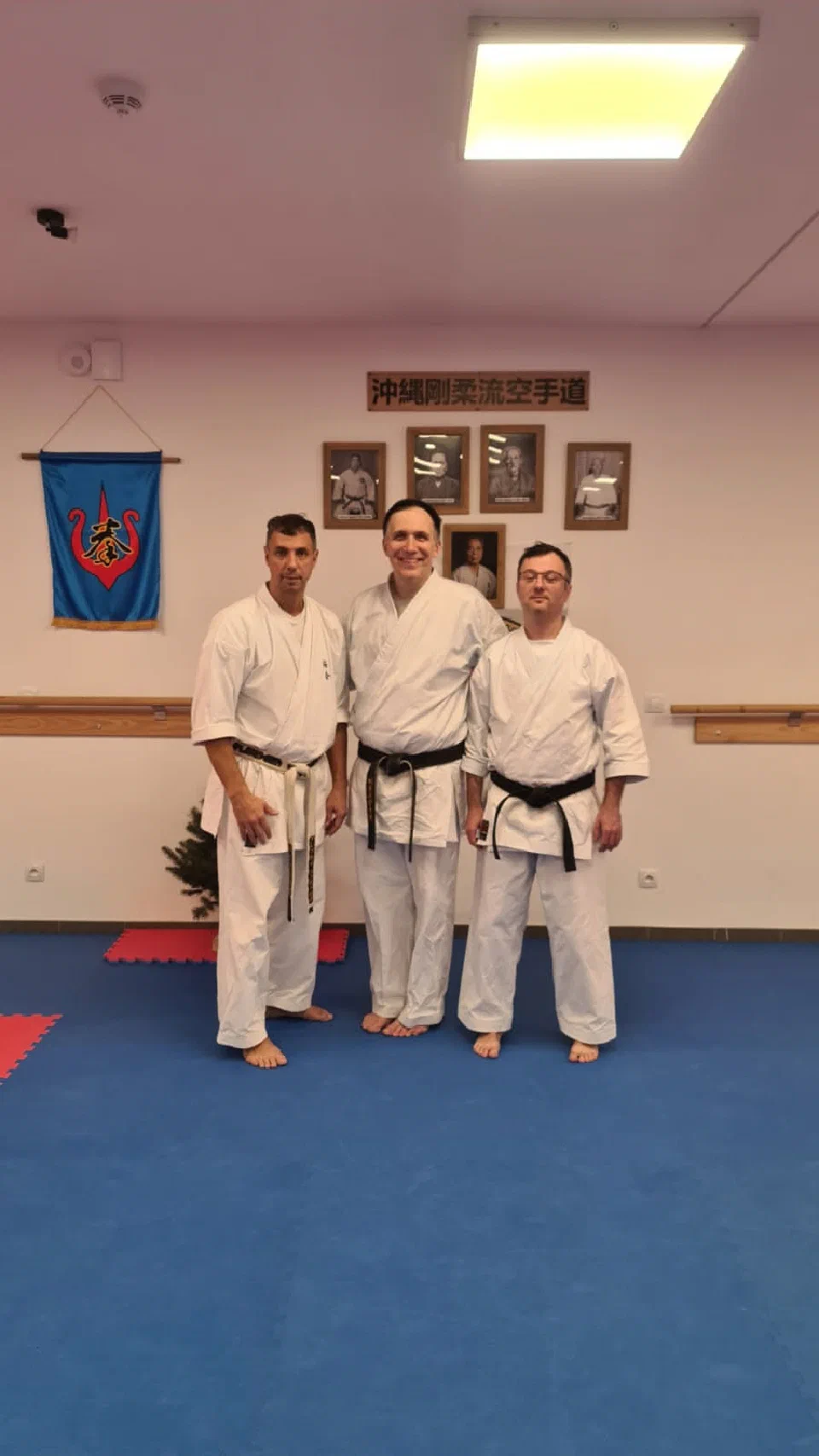 Karateka von Sakura-Kai beim Lehrgang in Tschechien