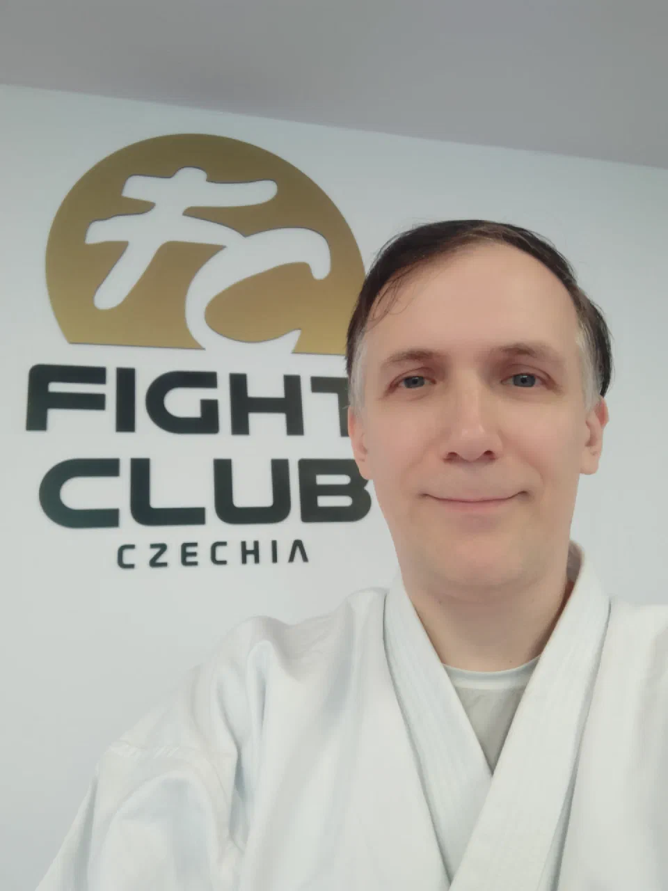 Andrej Ovchinnikov beim Karate-Lehrgang in Tschechien