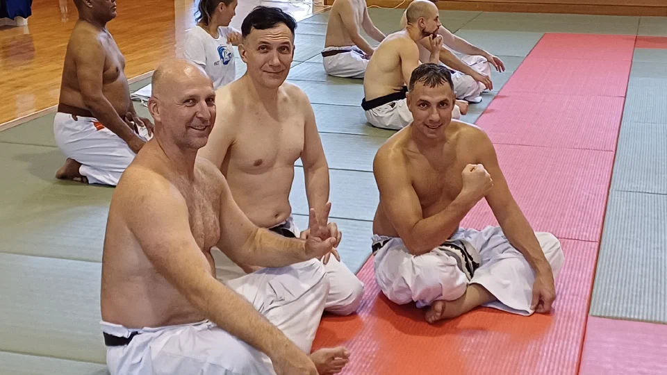 Sanchin-Kata Training auf Okinawa