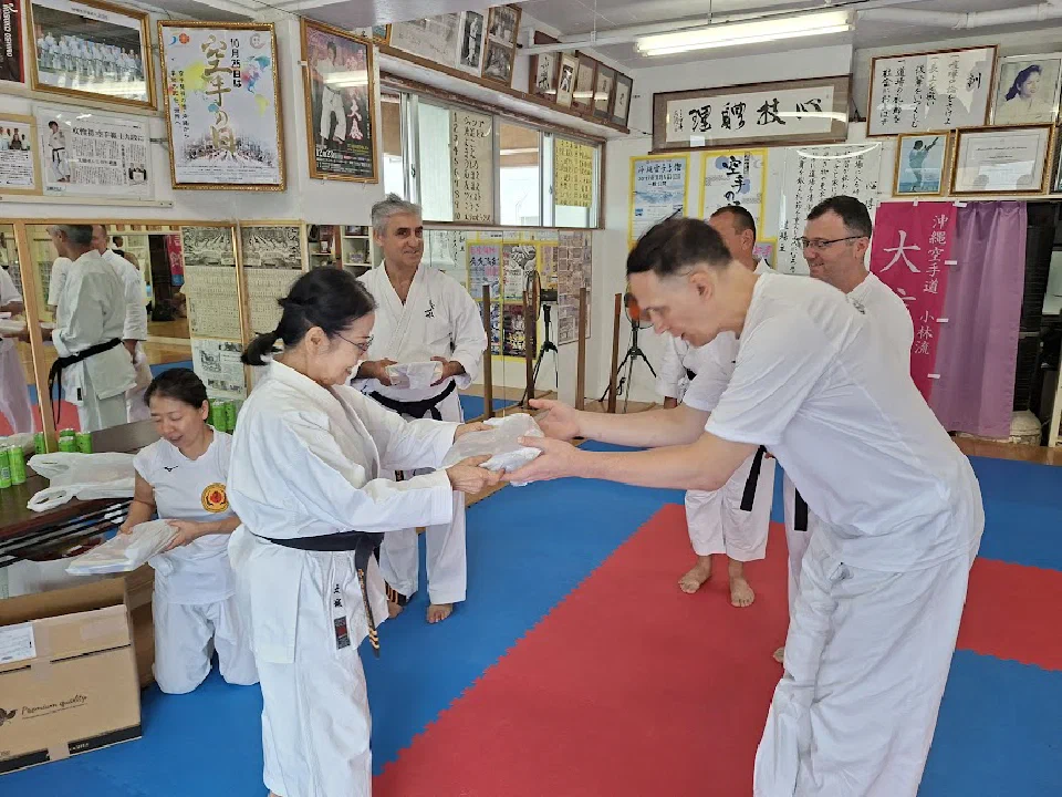 Oshiro Sensei Shorin Ryu Dojo